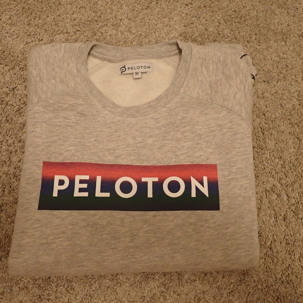 Peloton Grey Crewneck Sweatshirt
